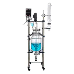 Jacketed glass reactor LGR-20L